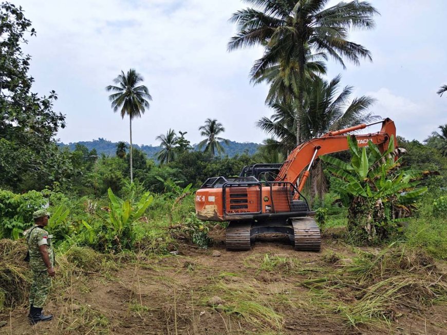 Pagi di Dusun Mulia, Ketika Lahan Warga Dibuka untuk Masa Depan Pangan