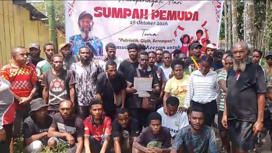 Peringati Hari Sumpah Pemuda, Kepala Suku Skanto Ajak Generasi Muda Jaga Persatuan dan Ikrar Setia NKRI