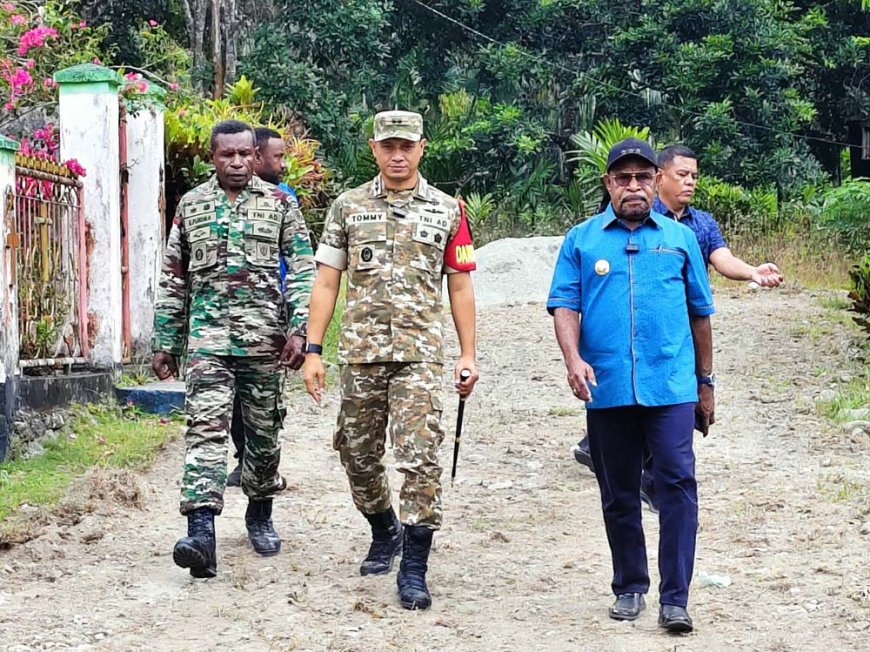 Fokus Kesejahteraan: TMMD ke-130 di Jayapura Dorong Ekonomi Lokal Lewat Pertanian