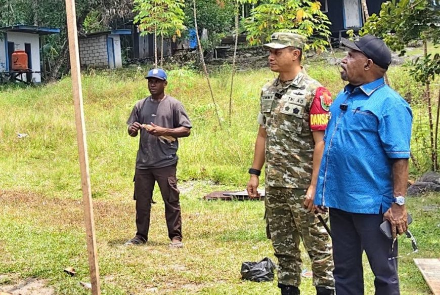 TMMD ke-130 di Jayapura: Pembangunan Infrastruktur Desa untuk Manfaat Berkelanjutan