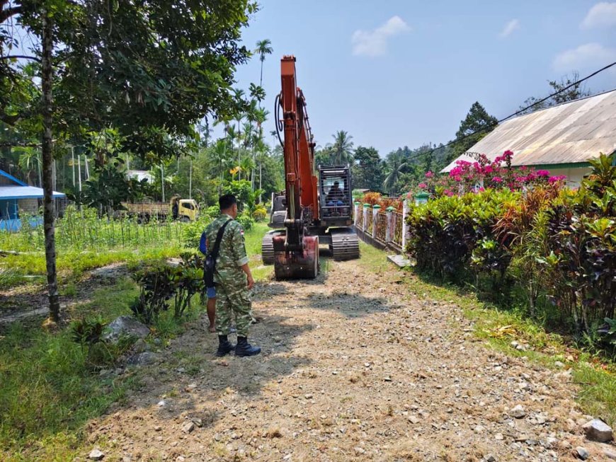 TMMD ke-130: Wujud Kemanunggalan TNI dan Rakyat dalam Pembangunan di Kabupaten Jayapura