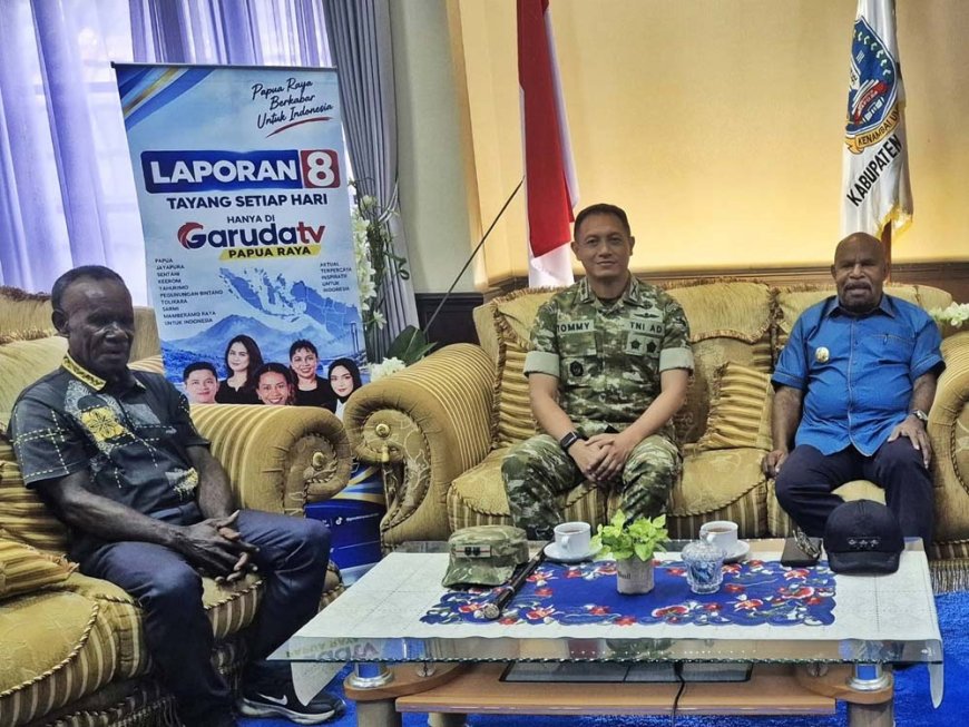 Kemanunggalan TNI dan Rakyat Jadi Perhatian dalam Dialog Publik TMMD ke-130 Jayapura