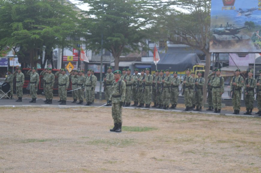 Kodim 0712/Tegal Gelar Upacara Hari Sumpah Pemuda Ke-98, Tekankan Semangat Patriotik dan Empati